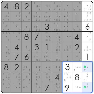 sudoku advanced solving methods